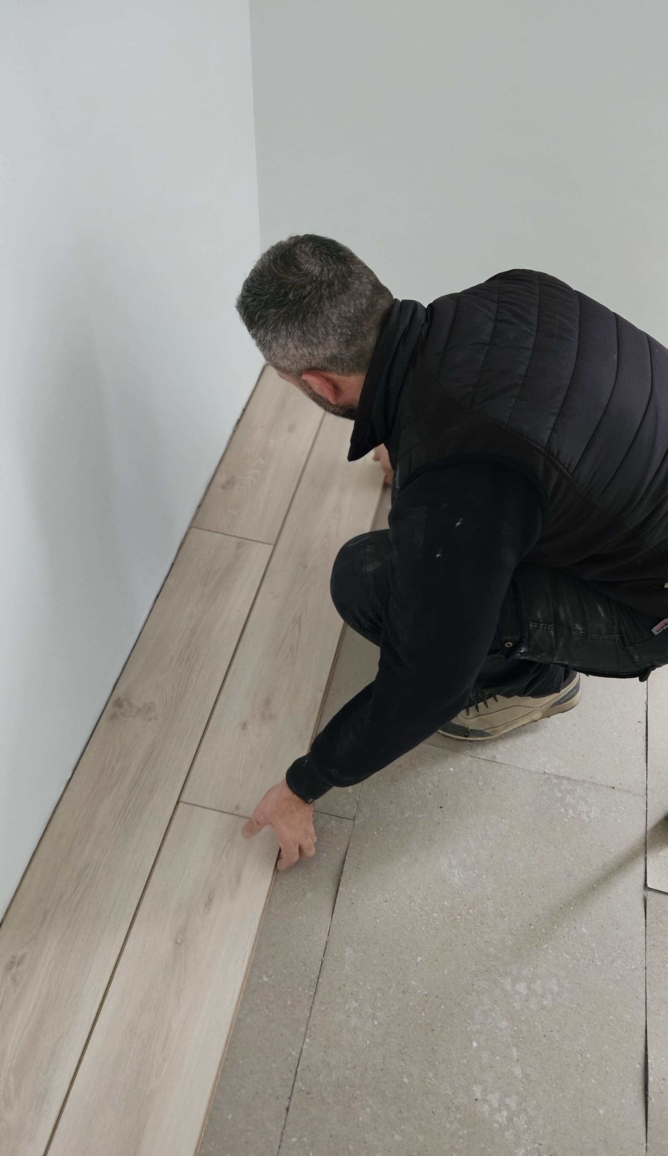 Pose de parquet